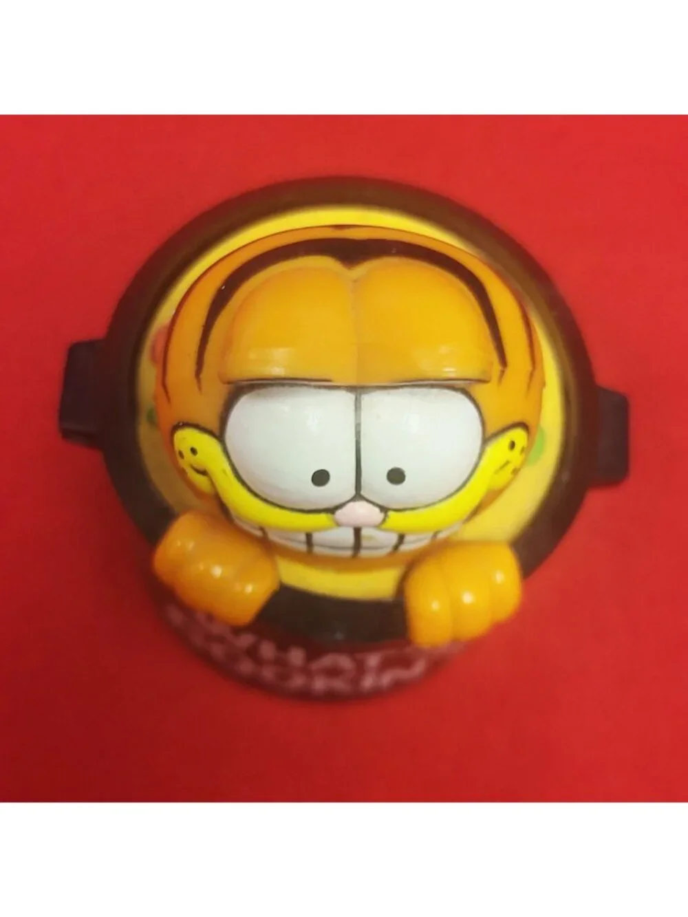 Vintage Garfield Inside Pot Whats Cookin Orange Cat Figurine